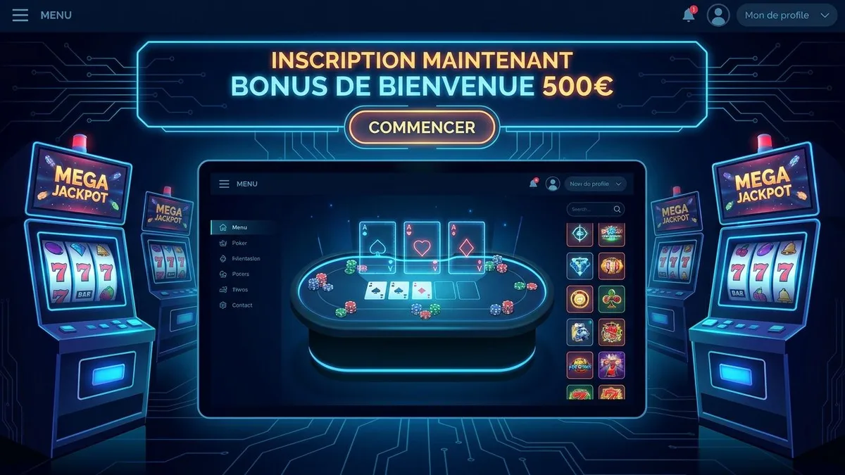 Inscription avec bonus